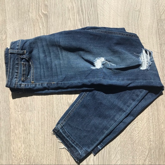 💚4 for $30💚 LIKE NEW! JBD Distressed Skinny Jeans Ankle - Picture 9 of 11